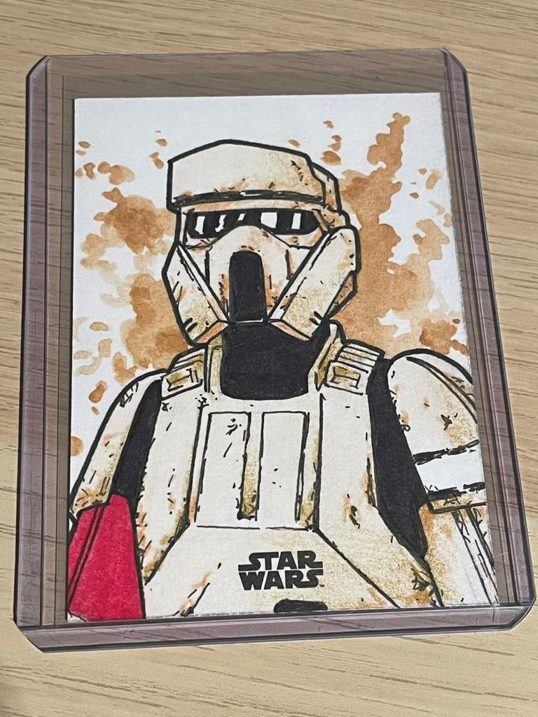 2024 Topps Chrome Star Wars Stormtrooper 1/1, Enlèvement ou Envoi, Neuf, Image