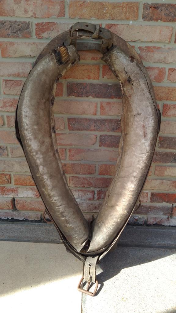 À vendre : Ancien collier de travail pour chevaux, Enlèvement