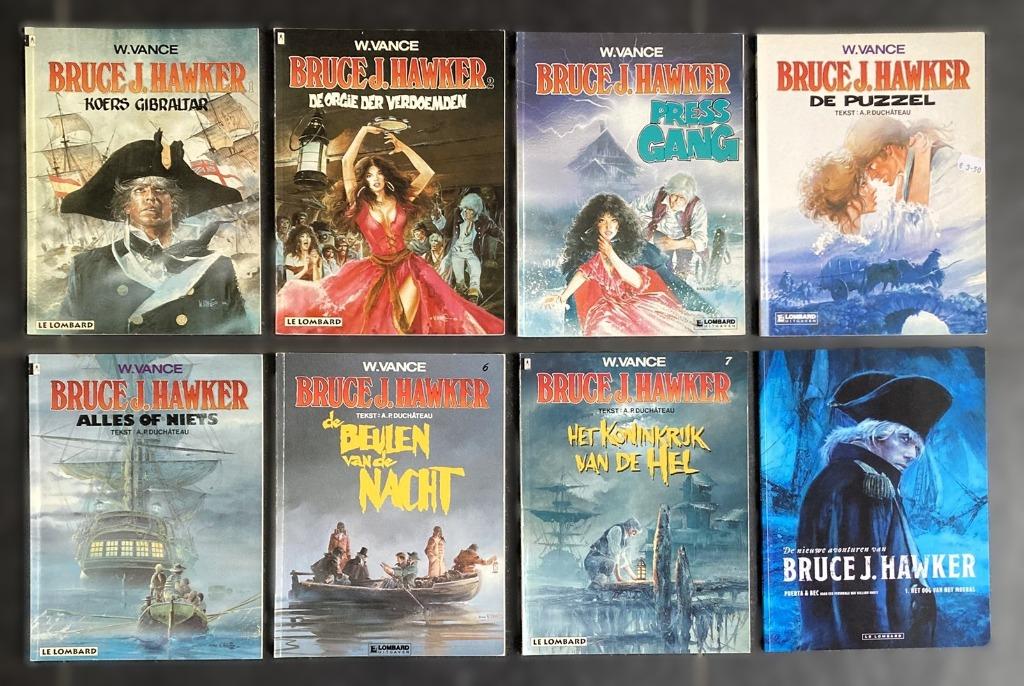 Bruce J. Hawker - volledige reeks + de nieuwe avonturen, Livres, Série complète ou Série, Enlèvement ou Envoi