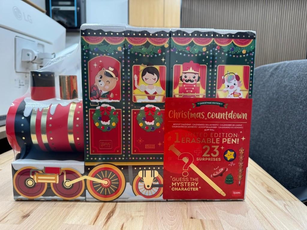 Calendrier de l'avent Legami 2025-2026 Train Dream Express, Enlèvement ou Envoi, Neuf