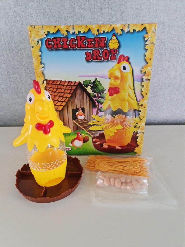 Gezelschapsspel chicken drop, Hobby & Loisirs créatifs, Jeux de société | Autre, Comme neuf, Enlèvement ou Envoi