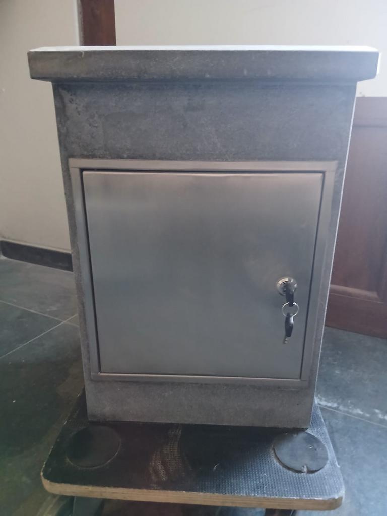 Boite aus lettres, Encastré, Enlèvement, Encastrée, Béton