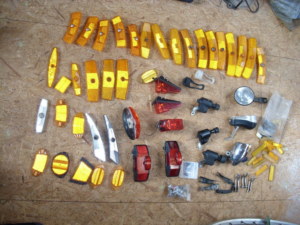 fietsverlichting, Fietsen en Brommers, Fietsaccessoires | Fietsverlichting, Ophalen, Nieuw, Overig, Verlichtingsset