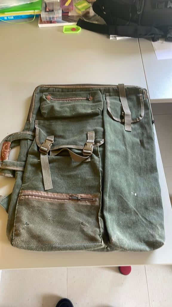 Tas voor teken/knutselmateriaal, Gebruikt, Rugtas, 50 cm of meer, Ophalen of Verzenden