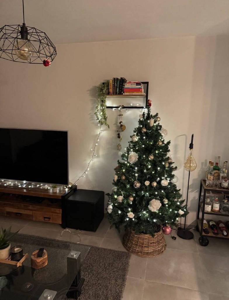 Mooie namaak kerstboom - goede staat!, Diversen, Ophalen, Gebruikt