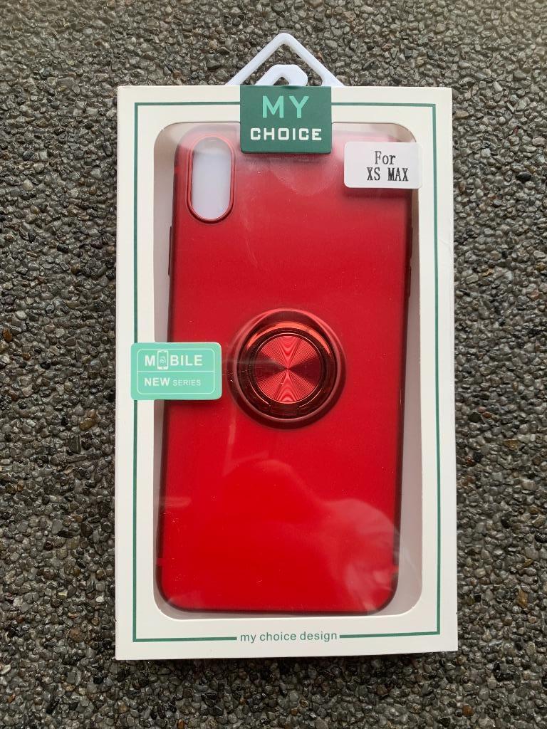 Iphone XS MAX hoesje rood. NIEUW., Telecommunicatie, Mobiele telefoons | Hoesjes en Screenprotectors | Apple iPhone, iPhone XS Max