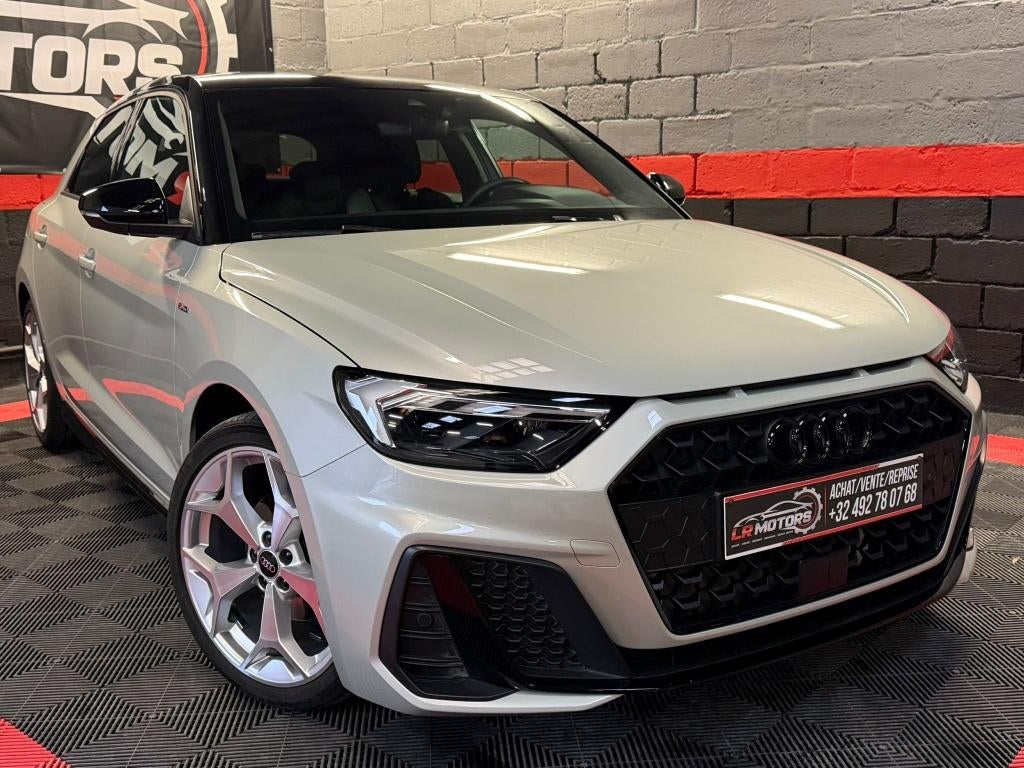 **Audi A1 sportback//3x sline s-tronic//nieuwstaat**, Auto's, Audi, A1, LED verlichting, Leder en Stof, Bedrijf