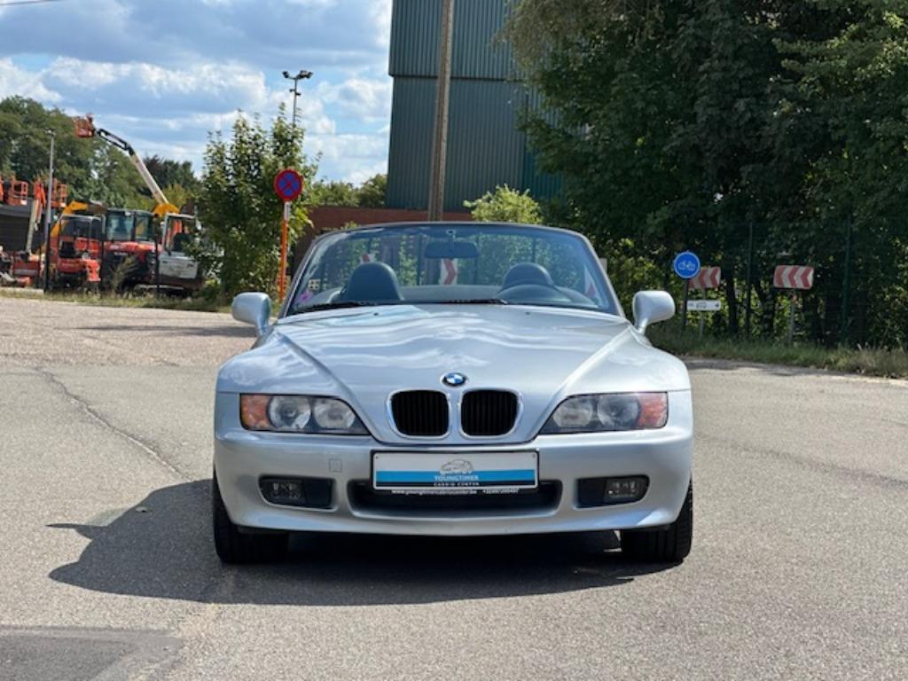 BMW Z3 1.8 Roadster | Sportonderstel | Historiek | Origineel, Auto's, BMW, Euro 2, Achterwielaandrijving, Zwart, Cabriolet