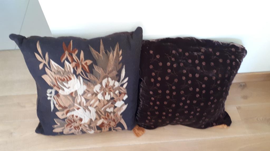 oreillers, Maison & Meubles, Accessoires pour la Maison | Coussins, Enlèvement ou Envoi, Comme neuf, Carré