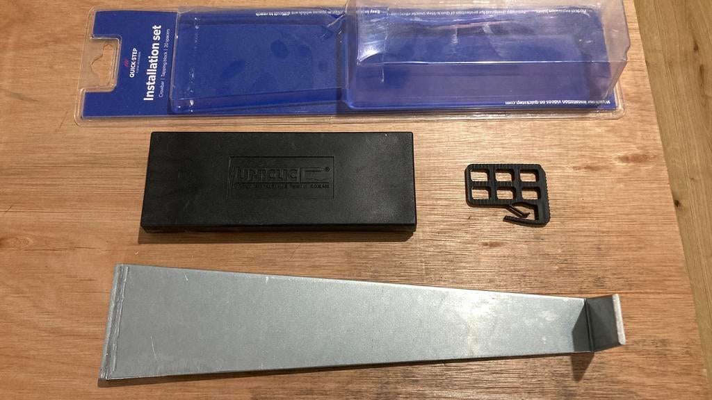 Quick-Step Uniclic plaatsingset voor laminaat en parket, Ophalen of Verzenden, Zo goed als nieuw