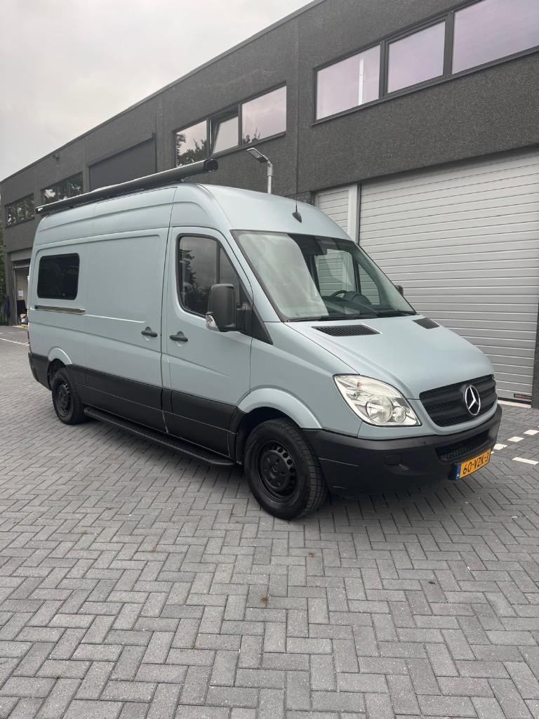 Buscamper Mercedes sprinter, Caravans en Kamperen, Mobilhomes, Automaat, Chemisch toilet, Buscamper of Camperbus, Roue de secours