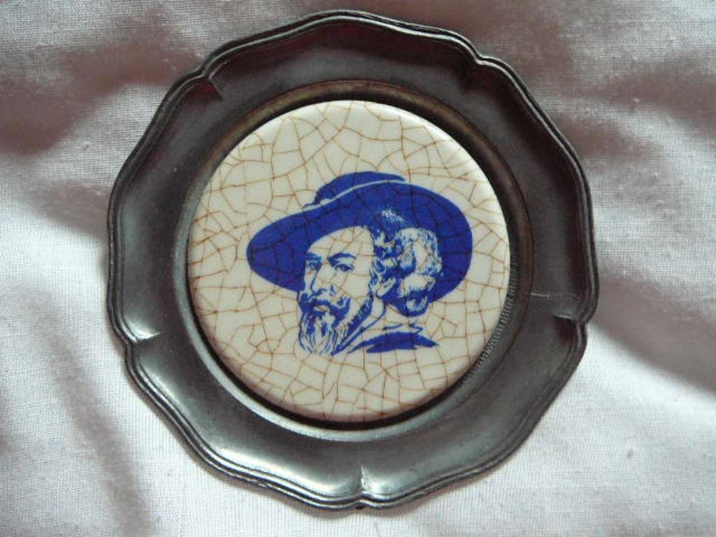 tinnen (? ) onderzetter Rubensbier, Verzamelen, Biermerken, Ophalen of Verzenden, Nieuw, Viltje(s), Overige merken