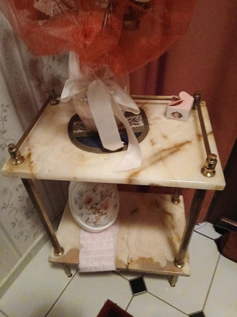 Marmer tafeltje, Huis en Inrichting, Ophalen