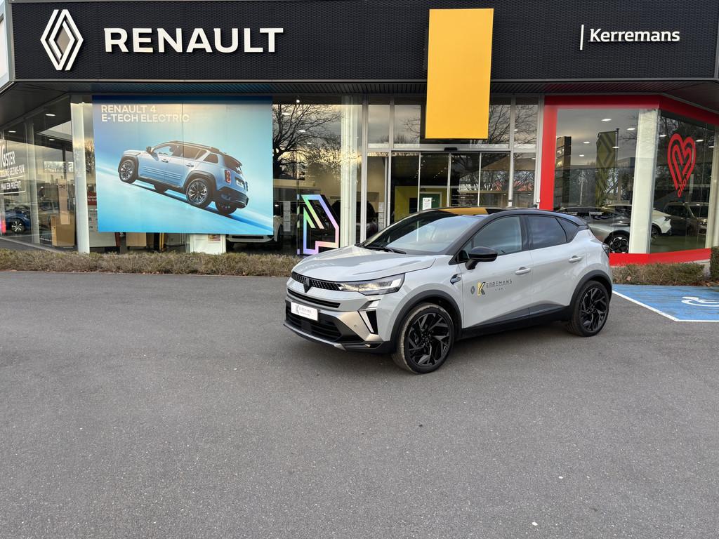 Renault Captur 1.8 E-Tech full hybrid 160 esprit Alpine Besc, Autos, Argent ou Gris, 1341 kg, Entreprise, 5 portes