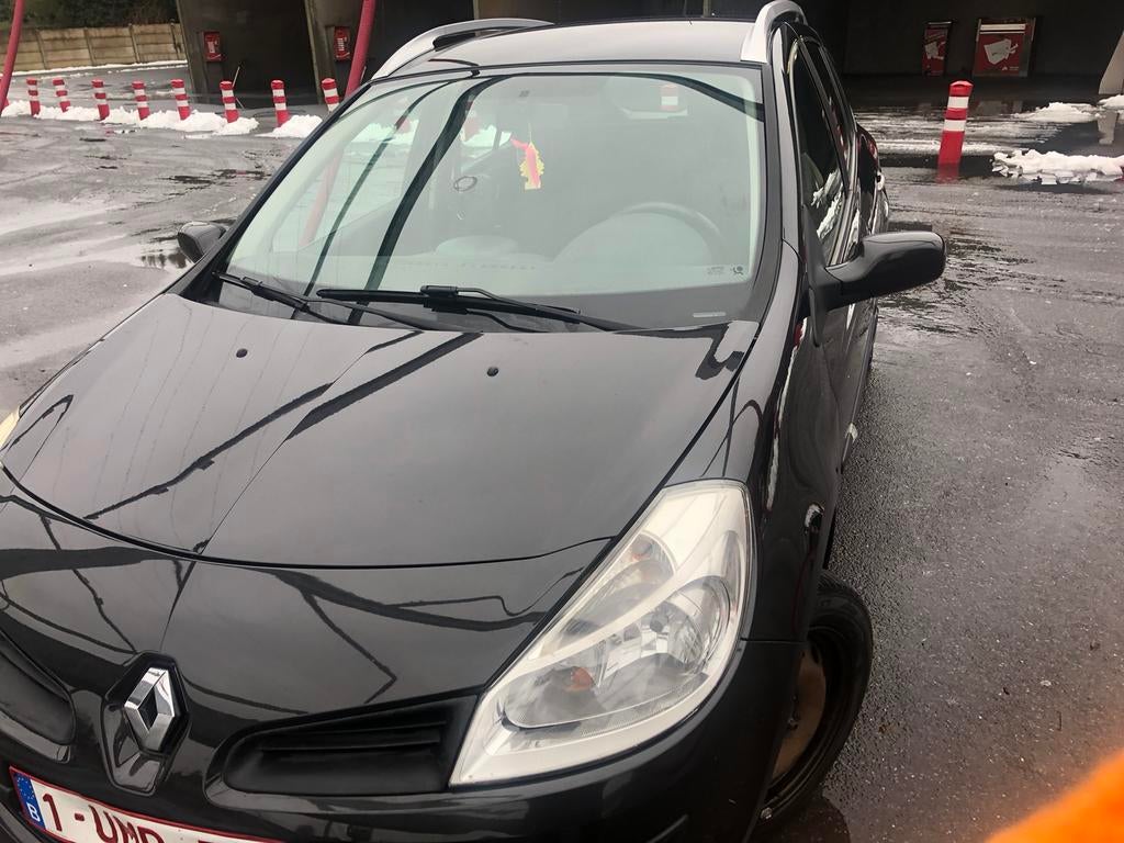 Renault clio 3 break, Achat, Noir, 5 portes, Particulier