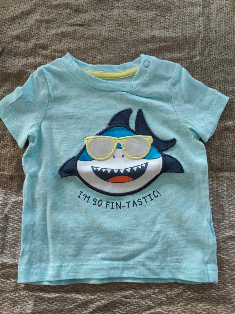 T-shirt, Kinderen en Baby's, Babykleding | Maat 68, C&A, Ophalen of Verzenden, Zo goed als nieuw, Jongetje