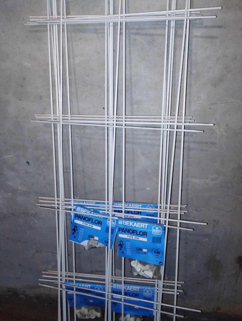 Plantenklimrekken in metaal - van Bekaert - nieuw, Jardin & Terrasse, Décoration murale de jardin, Neuf, Enlèvement