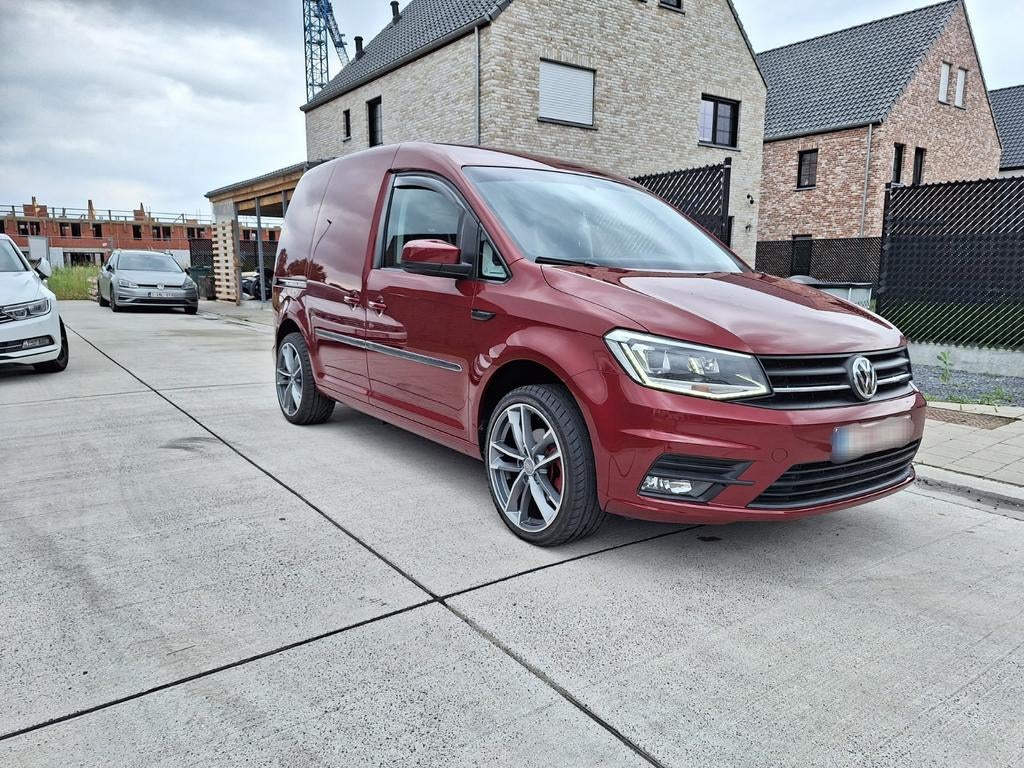 Volkswagen Caddy 2016 1.4TSI Lichte Vracht, Auto's, Voorwielaandrijving, 4 cilinders, Leder, Handgeschakeld