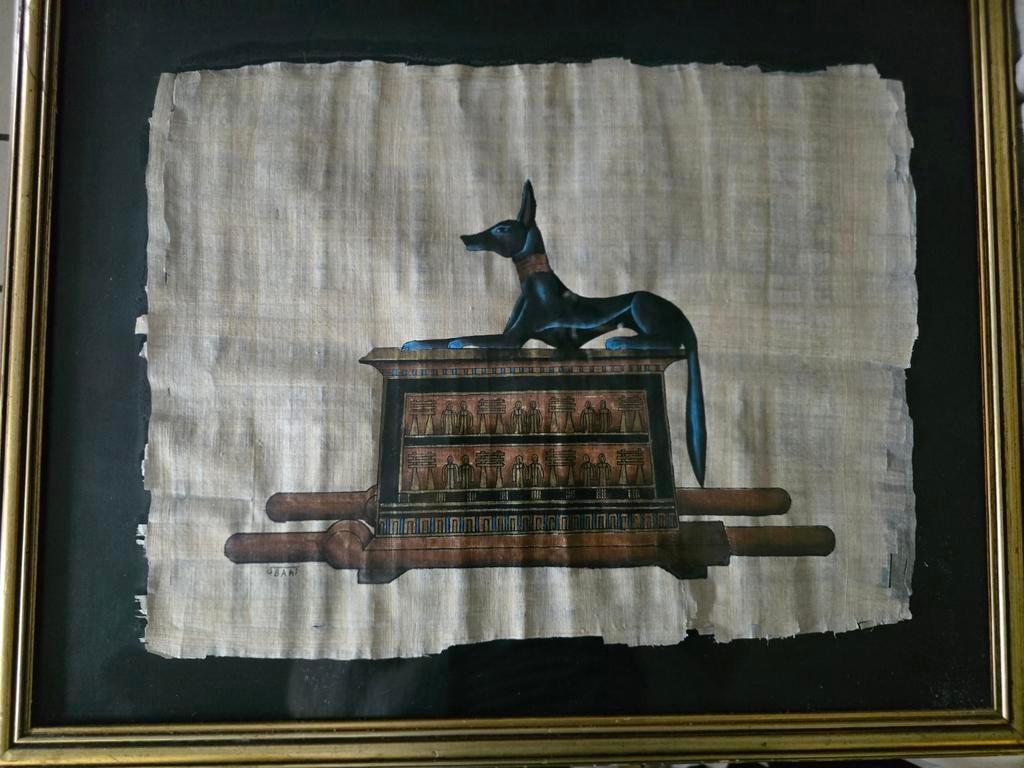 Papyrus met certificaat, Ophalen of Verzenden, Zo goed als nieuw