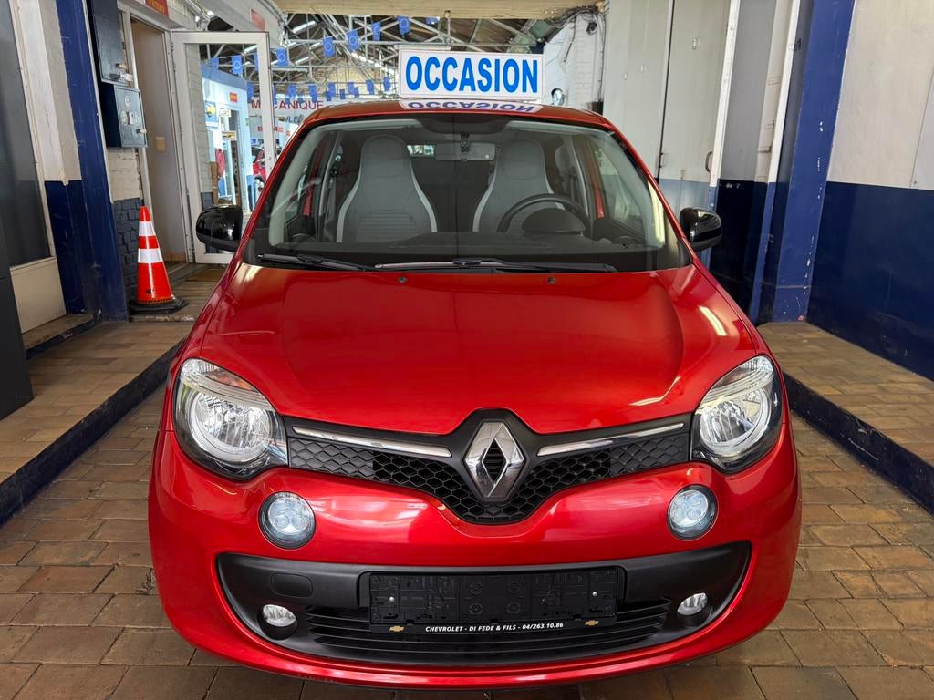 Renault twingo 1.0i 71 cv 2018 airco 59.000 km, Autos, Rouge, Euro 6, Entreprise, Garantie prolongée