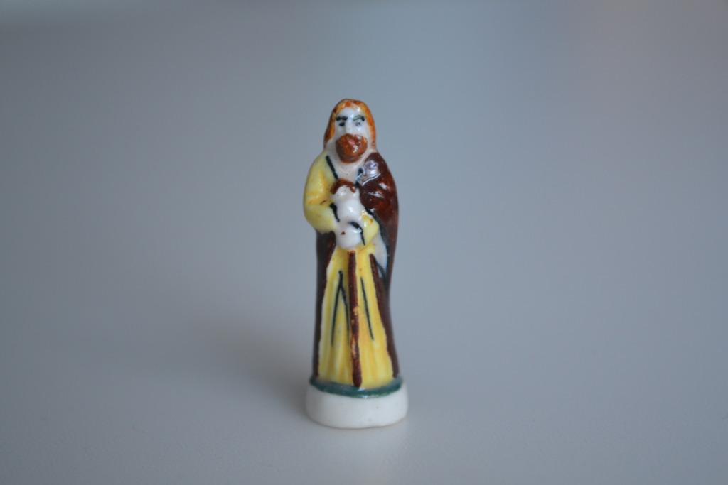 fève galette des rois / Saint Joseph, Enlèvement, Utilisé