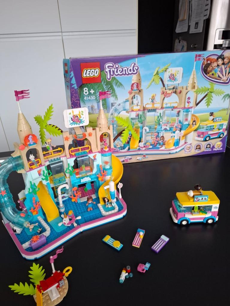 Lego Friends 41430 Zomer Waterpretpark, Kinderen en Baby's, Speelgoed | Duplo en Lego, Zo goed als nieuw, Lego, Complete set, Ophalen