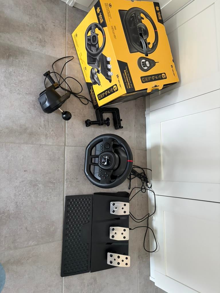 Game zone tracer steering wheel, Ophalen, Nieuw