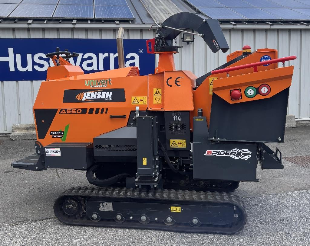 Broyeur de branches JENSEN A550 SPIDER demo, Jardin & Terrasse, Déchiqueteurs, Utilisé, Enlèvement