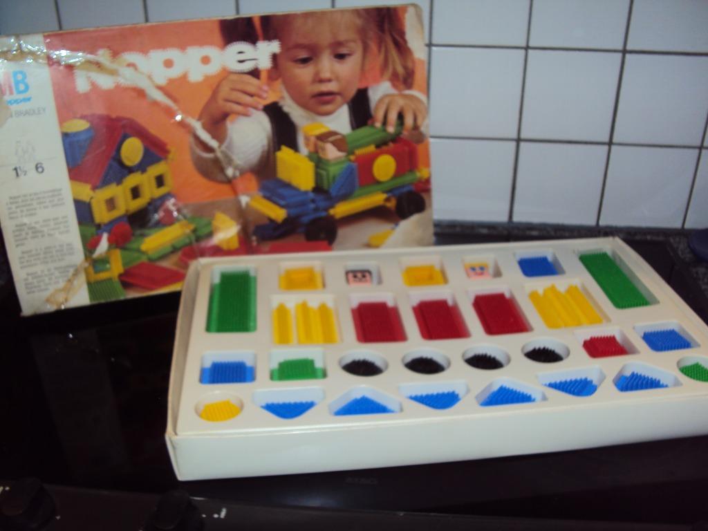 MB, grote doos "CLipo - nopper" VINTAGE, Kinderen en Baby's, Speelgoed | Educatief en Creatief, Ophalen of Verzenden