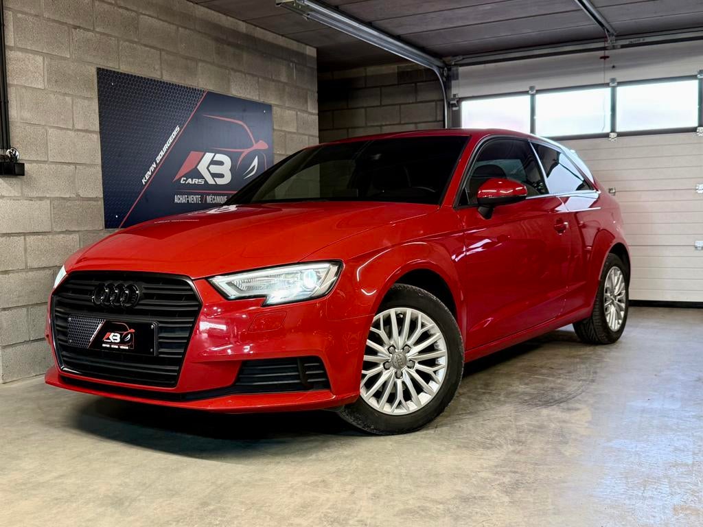 Audi A3 8V2 • 2017 • 100.000 Kms • 1.0 TFSI 115CV, Rouge, Achat, Euro 6, Entreprise