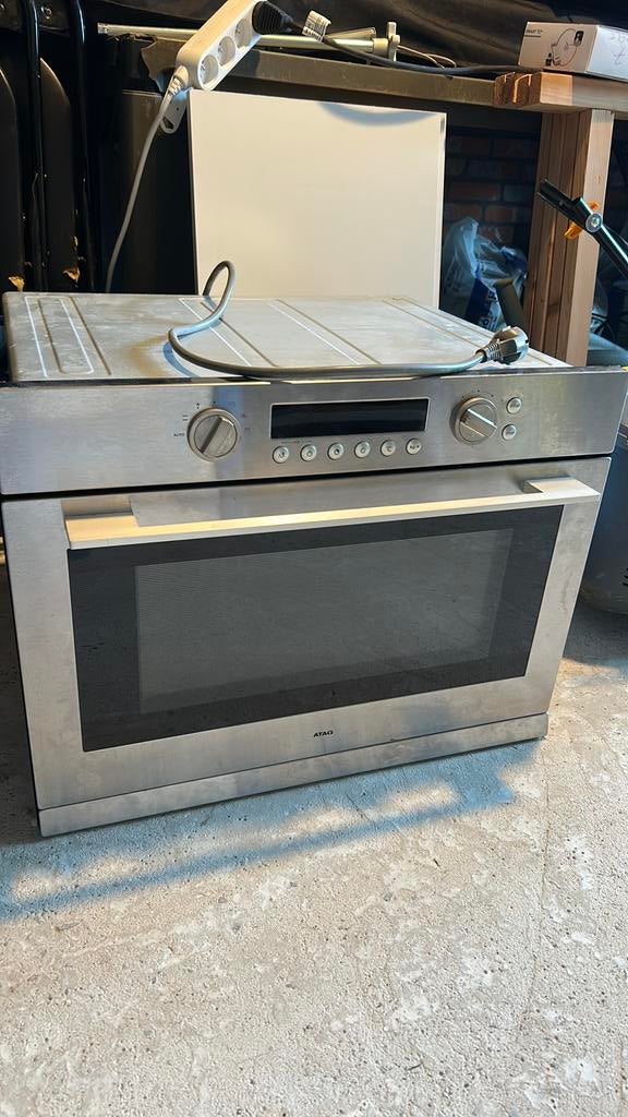 Premium oven ATAG inox, Electroménager, Fours, Four avec gril, Encastré, 45 à 60 cm, Enlèvement