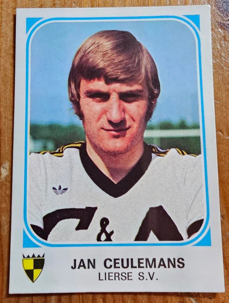 Panini Football 77 nr 228 Jan Ceulemans Lierse SK!, Ophalen of Verzenden, Zo goed als nieuw, Sticker