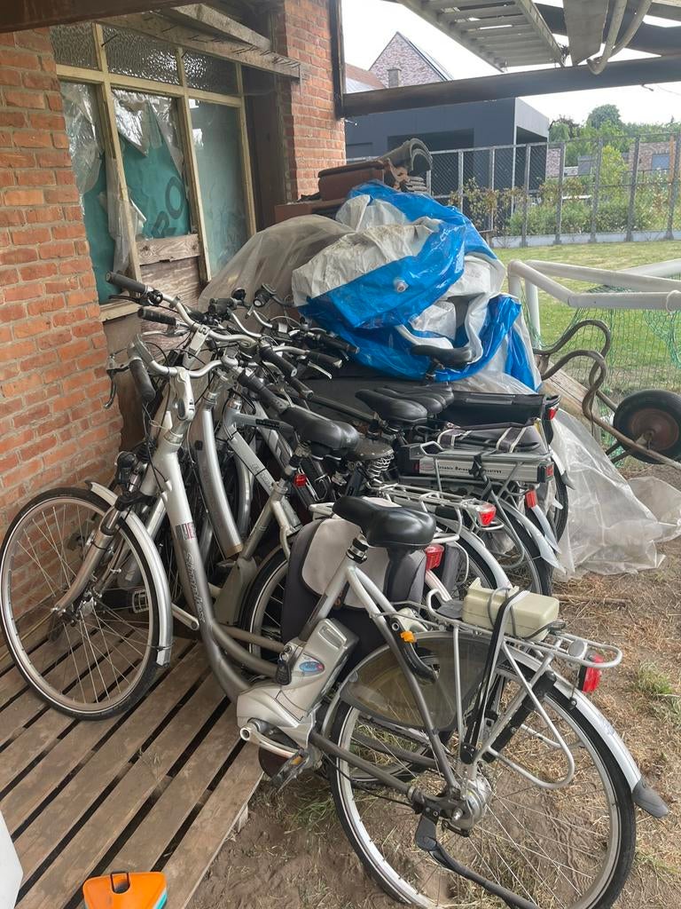 Lot elektrische fietsen, Fietsen en Brommers, Elektrische fietsen, Ophalen, Gebruikt