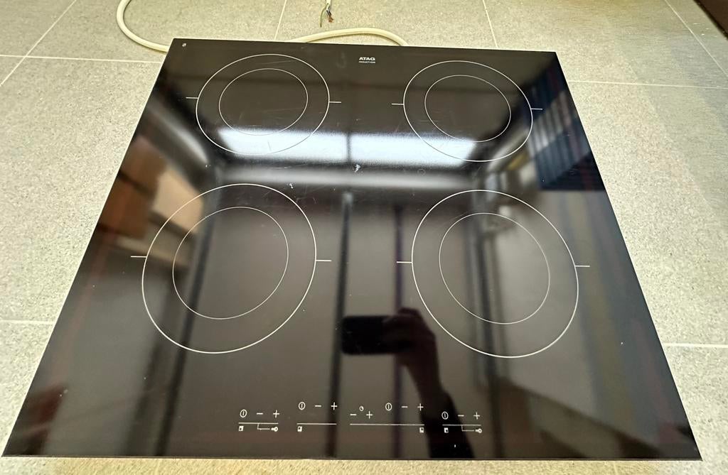 ATAG inductie kookplaat, Ophalen, Gebruikt, Inductie, 4 kookzones