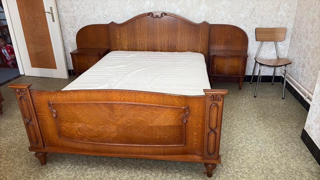 Antieke bed te koop, Ophalen