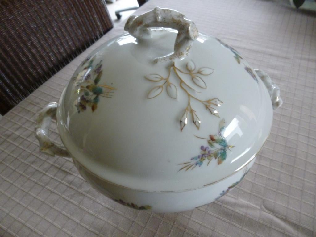 oude soepkom, Ophalen of Verzenden