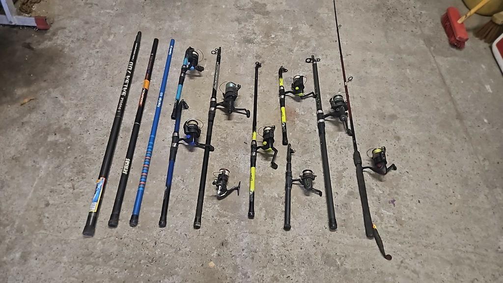 Cannes à pêche, Enlèvement, Utilisé, Canne à pêche complète