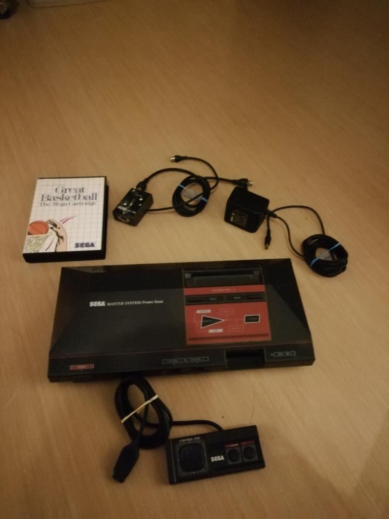 Sega Master system 1 console, Games en Spelcomputers, Spelcomputers | Sega, Ophalen of Verzenden, Gebruikt, Met 1 controller, Master System