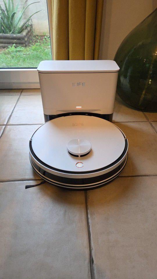 ILIFE A30 Pro – Robot aspirateur + station auto-vidange, Electroménager, Envoi, Comme neuf, Aspirateur