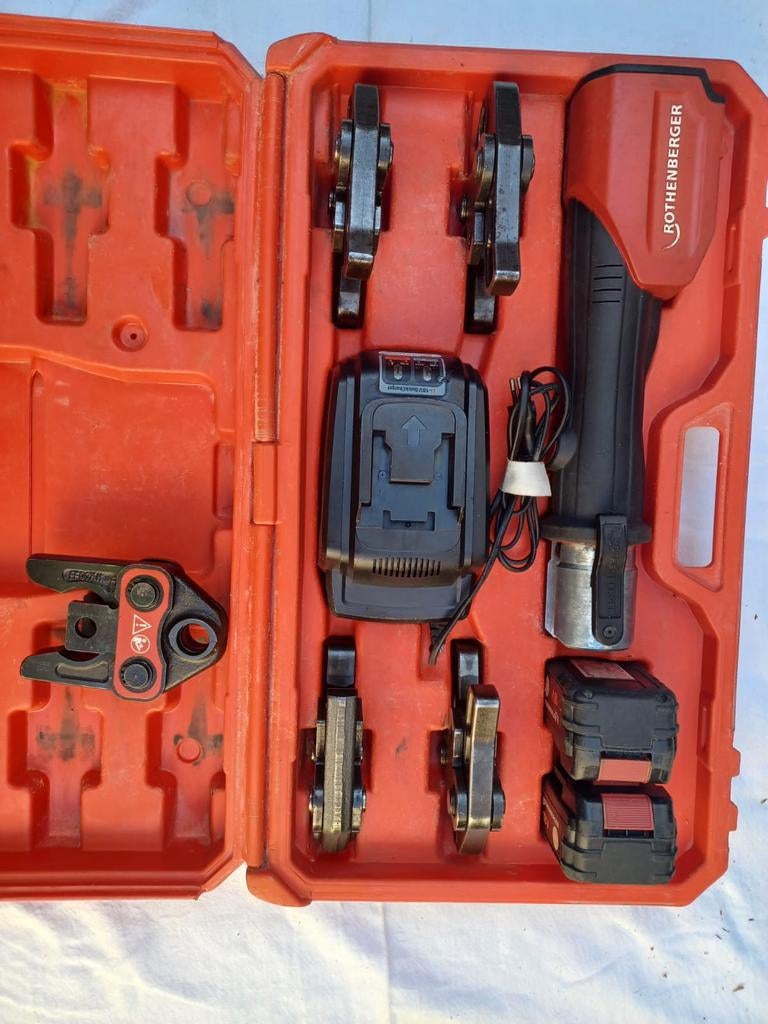 Rotherberger persmachine, Bricolage & Construction, Enlèvement