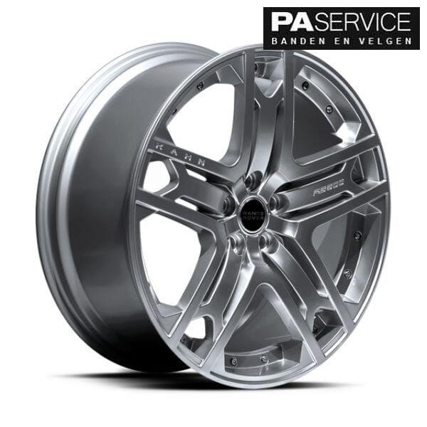 Nwe 23 inch silver Kahn velgen voor Land Rover Defender, Auto-onderdelen, Banden en Velgen, -, -, Banden en Velgen, Nieuw