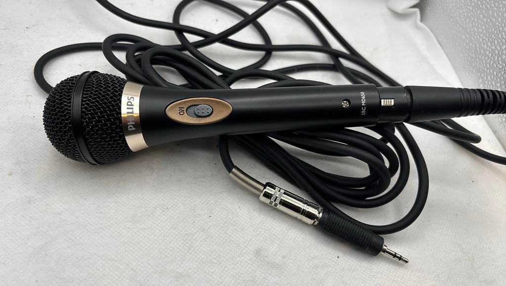 Philips SBCMD650 Dynamic Microphone, Musique & Instruments, Microphones, Enlèvement ou Envoi, Comme neuf