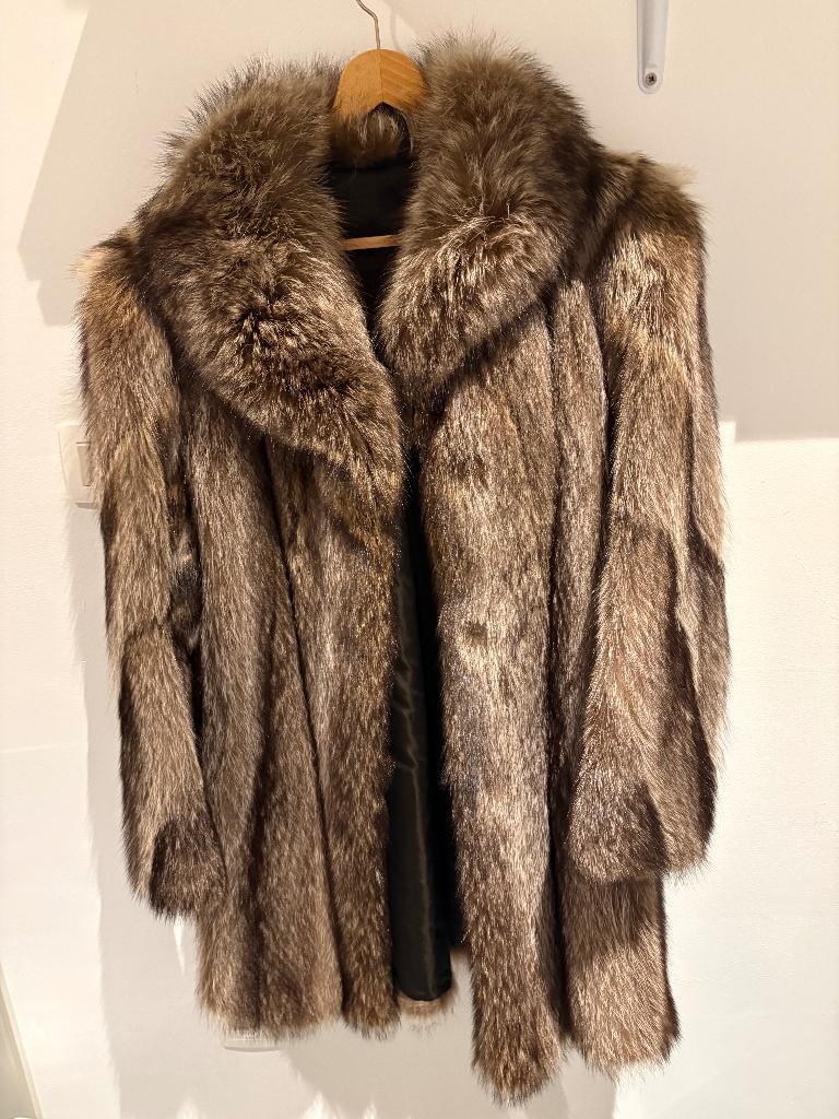 echte pels jas, Kleding | Dames, Jassen | Winter, Overige kleuren, Zo goed als nieuw, Ophalen, ANDERE