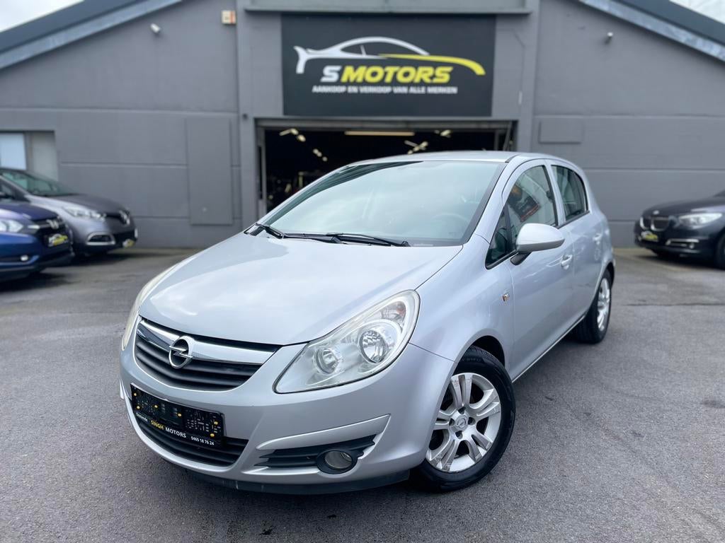 Opel Corsa 1.2 benzine | Airco | GARANTIE •77.435 km•, Autos, Argent ou Gris, Achat, Entreprise, Boîte manuelle