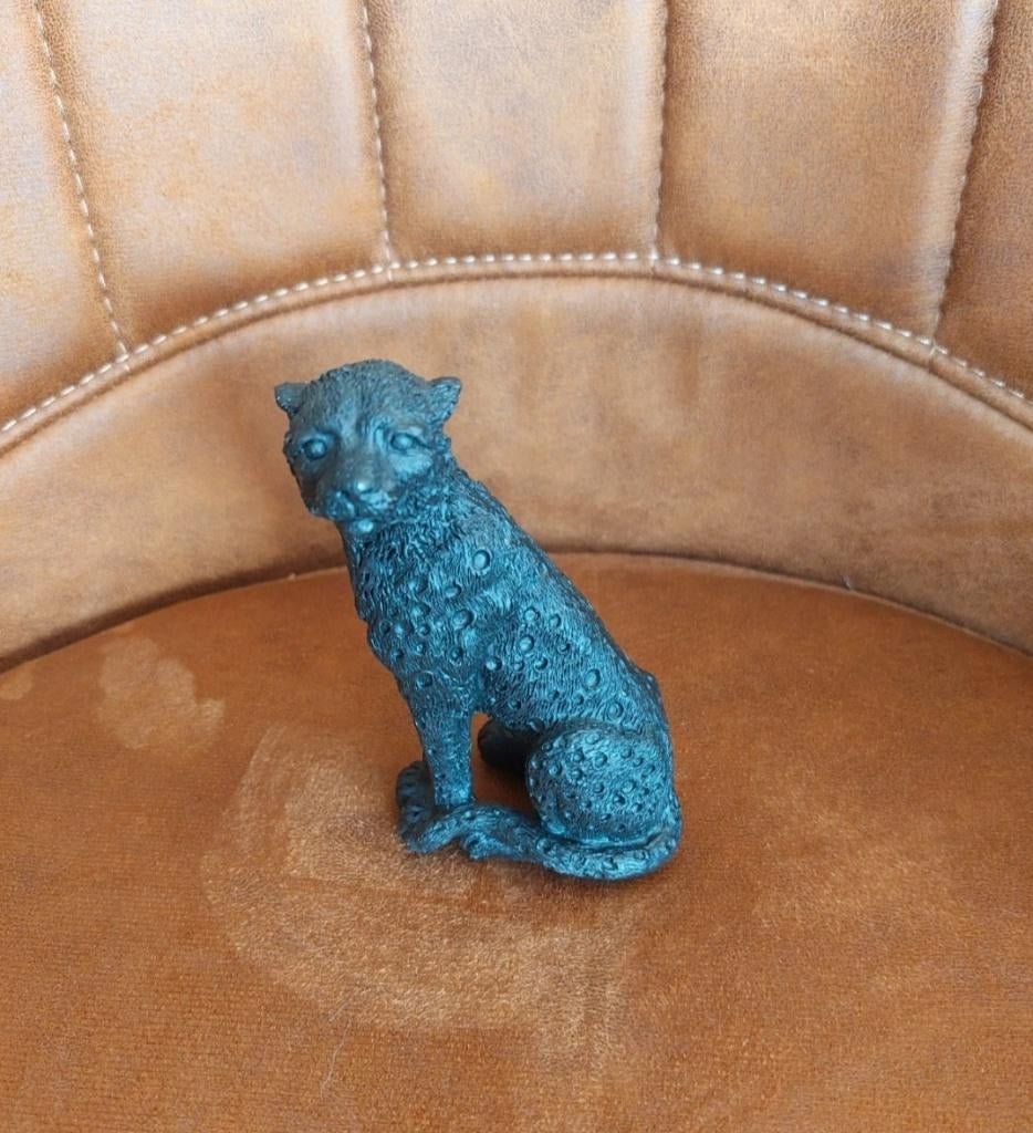 Beeldje panter, Ophalen of Verzenden, Gebruikt, Dier