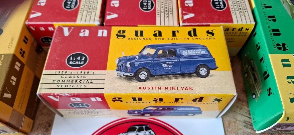 MINI Van Mk1 Austin Cable & Wireless 1/43 VANGUARDS Neuf+Box, Hobby en Vrije tijd, Modelauto's | 1:43, Nieuw, Auto, Vanguards