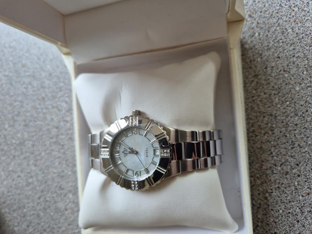 Horloge Guess Zilver Dames Nieuw Te Koop, Ophalen of Verzenden, Zilver, Guess