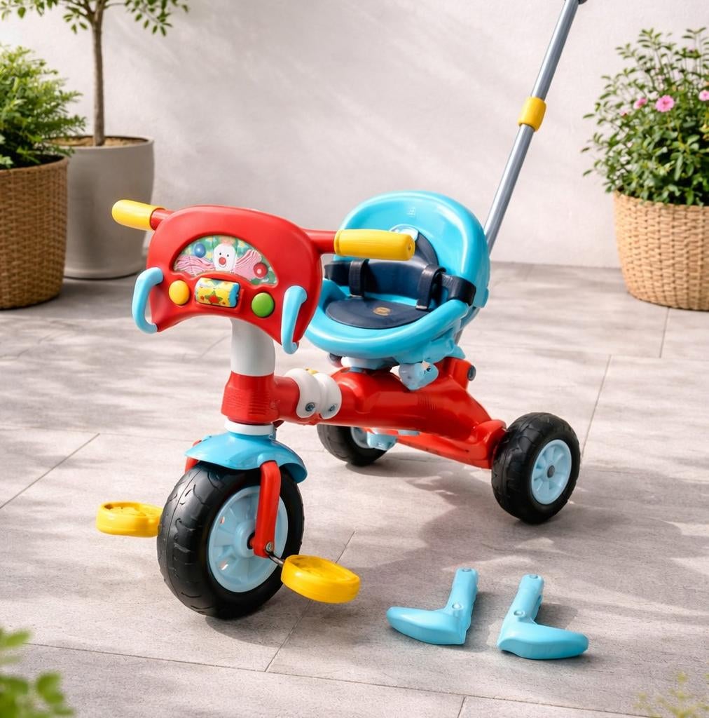 Loopfiets groeifiets + ook 12inch fiets roze/zwart, Ophalen