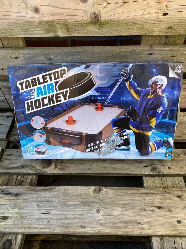 Kleine airhockey (tafelmodel), Kinderen en Baby's, Ophalen, Gebruikt