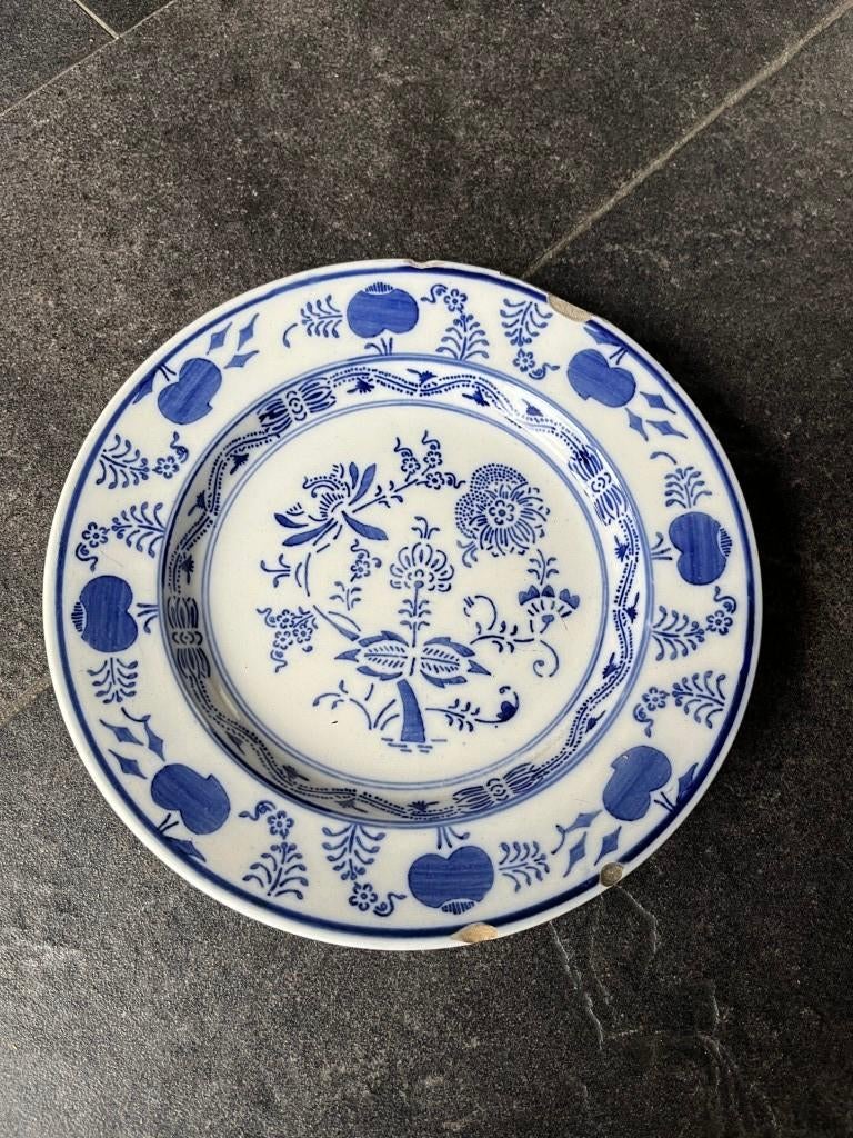 Assiette bleue de Delft - poterie, Enlèvement ou Envoi
